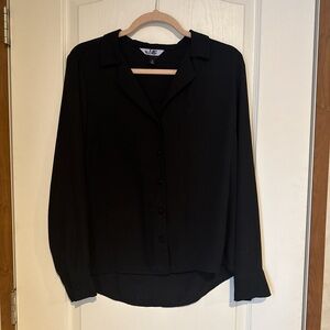 Elegant Black Women's Blouse